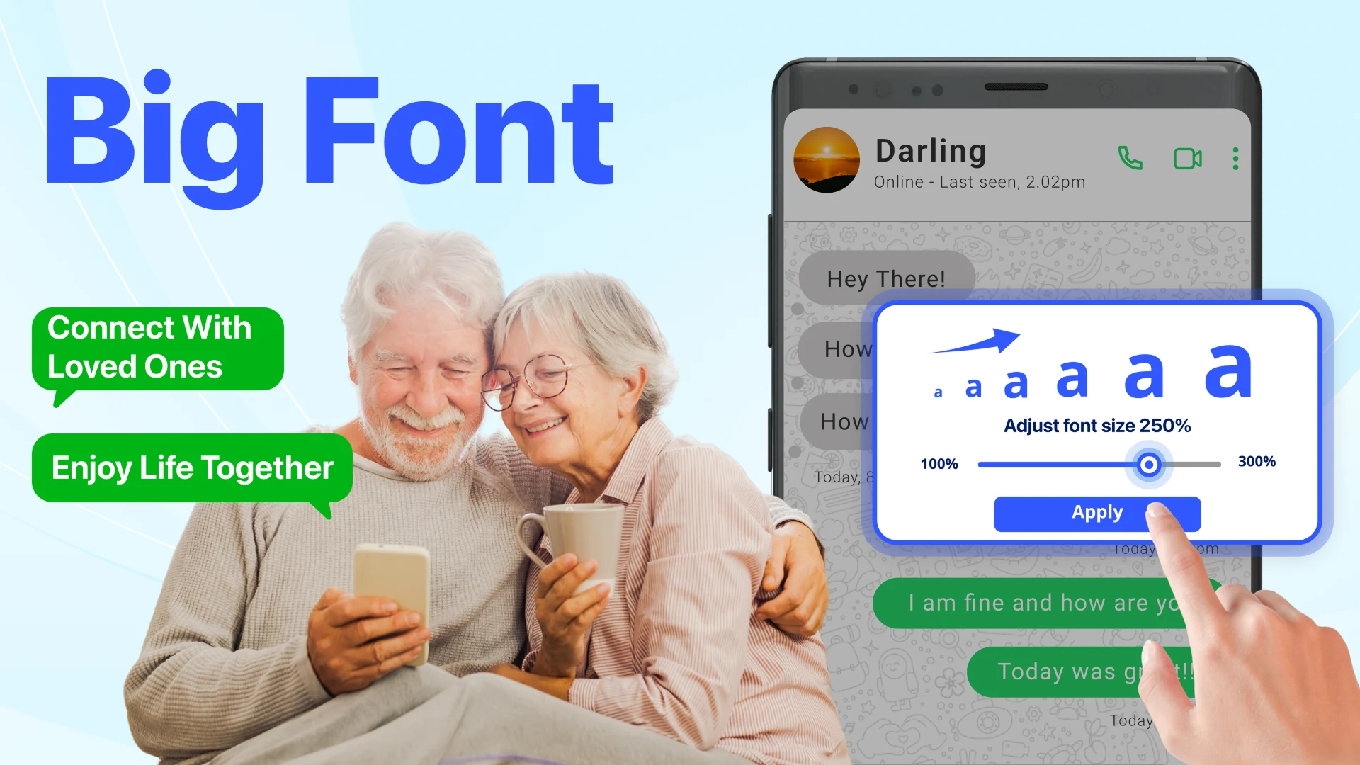 Big Font - Big Text Size screenshot