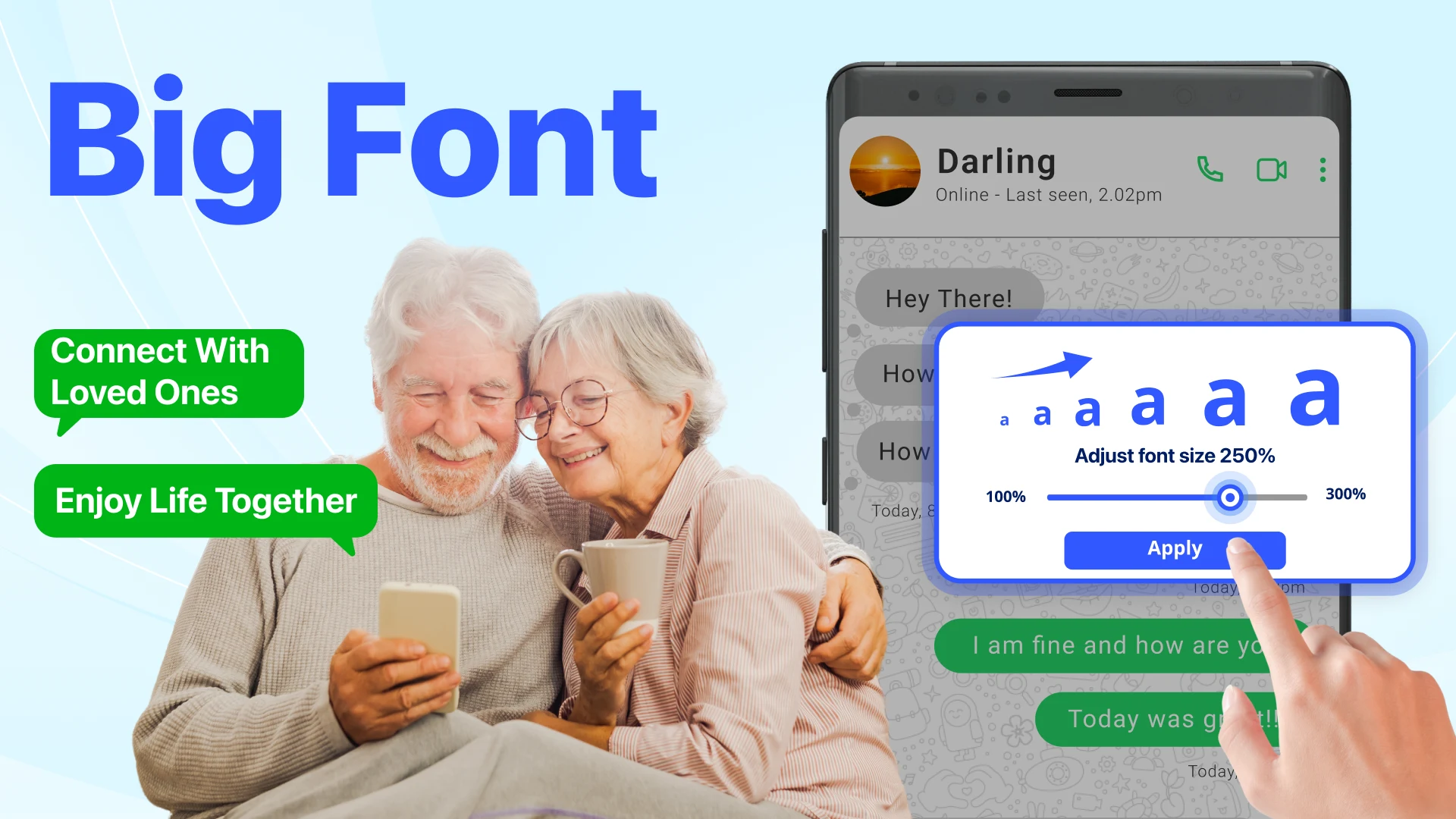 Big Font - Big Text Size screenshot